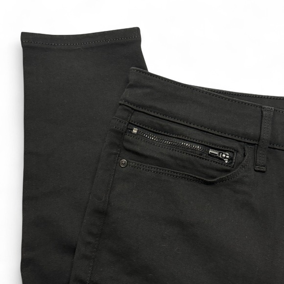 Athleta Flex Ultra Skinny Jeans Black Womens 12 NWT 29" Inseam - Picture 12 of 14